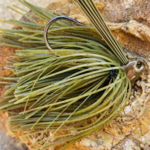 frog green fishing jig