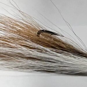 fishing lure with hair on tail